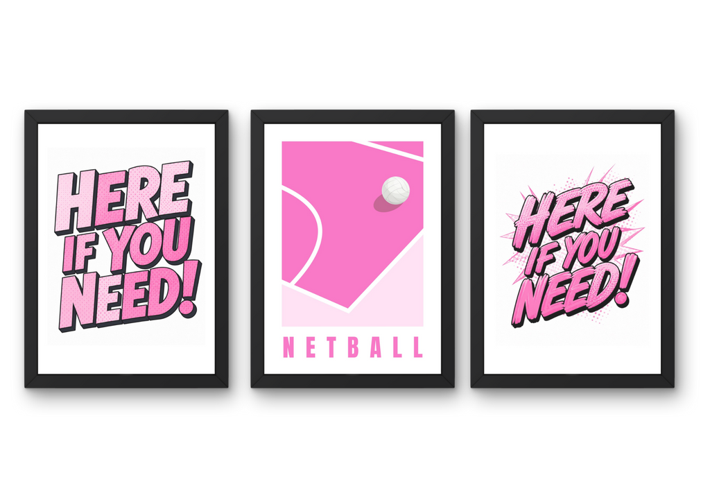 'Here if you need' Prints