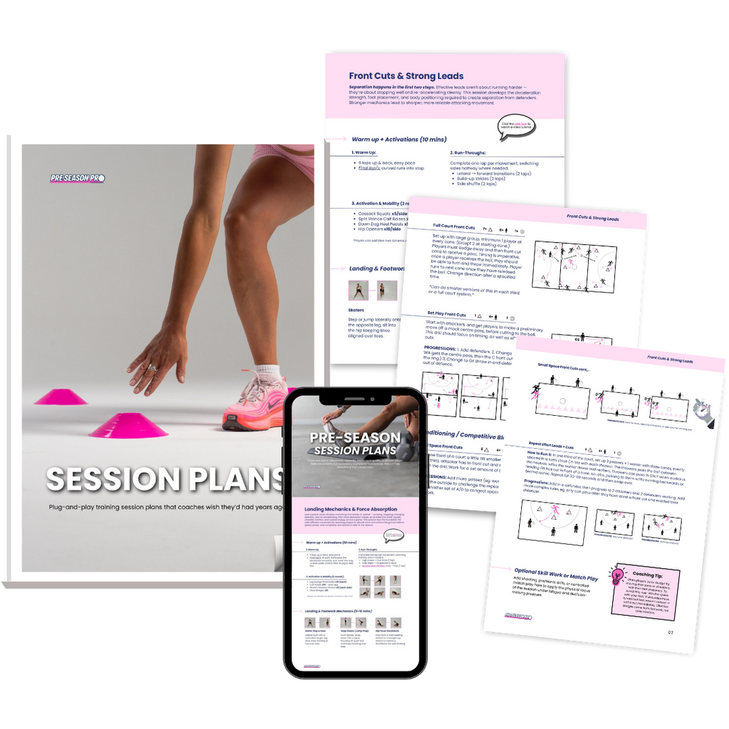 Netball Training Session Plans Pages