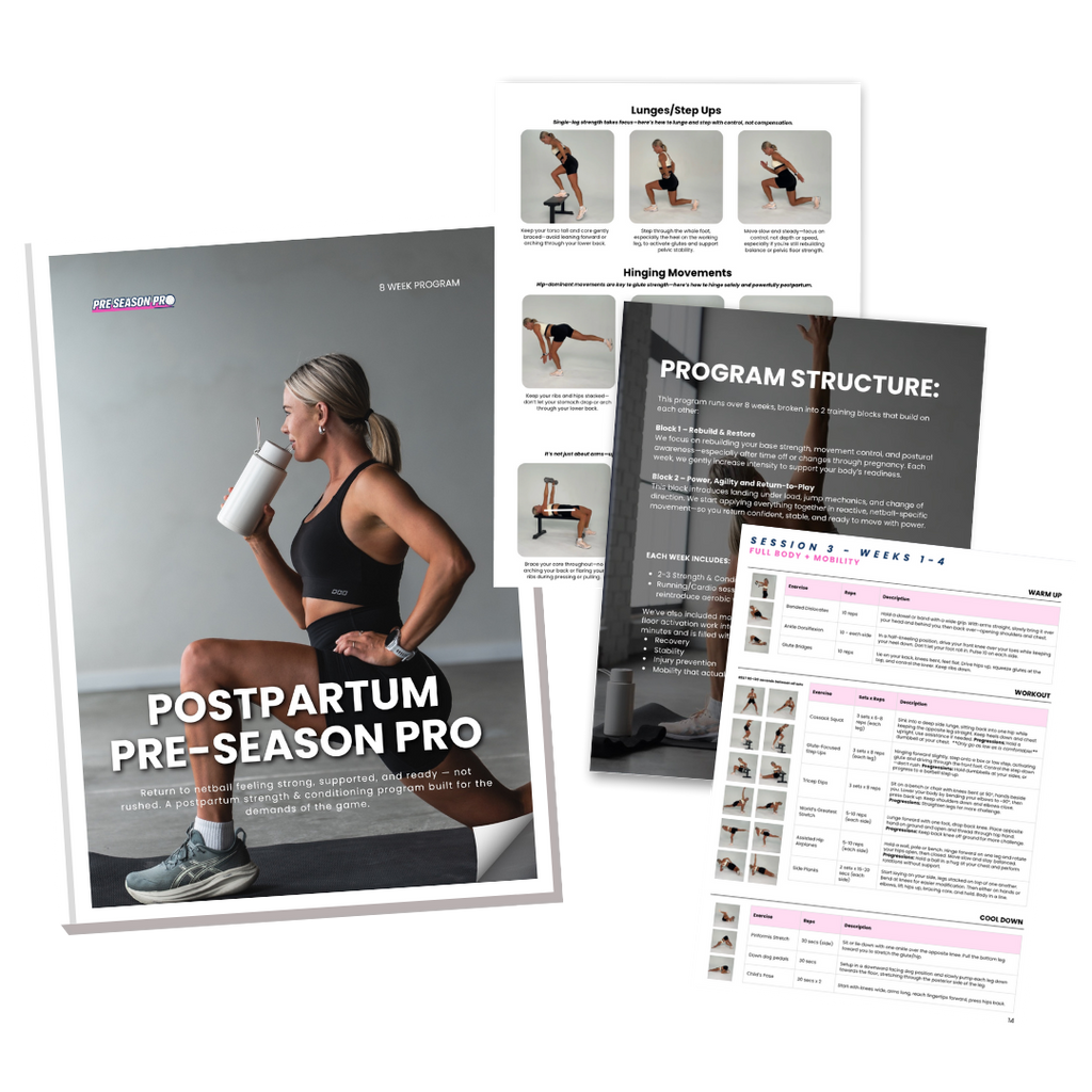 Postpartum Netball Program